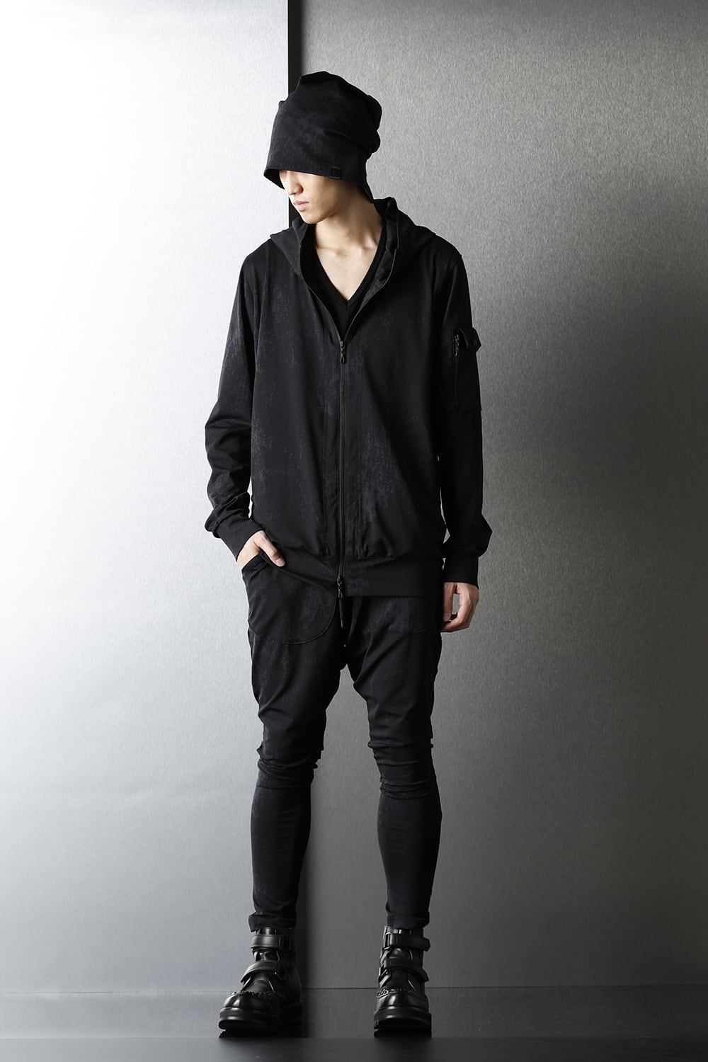 Cross Dot Sarrouel Jersey Pants