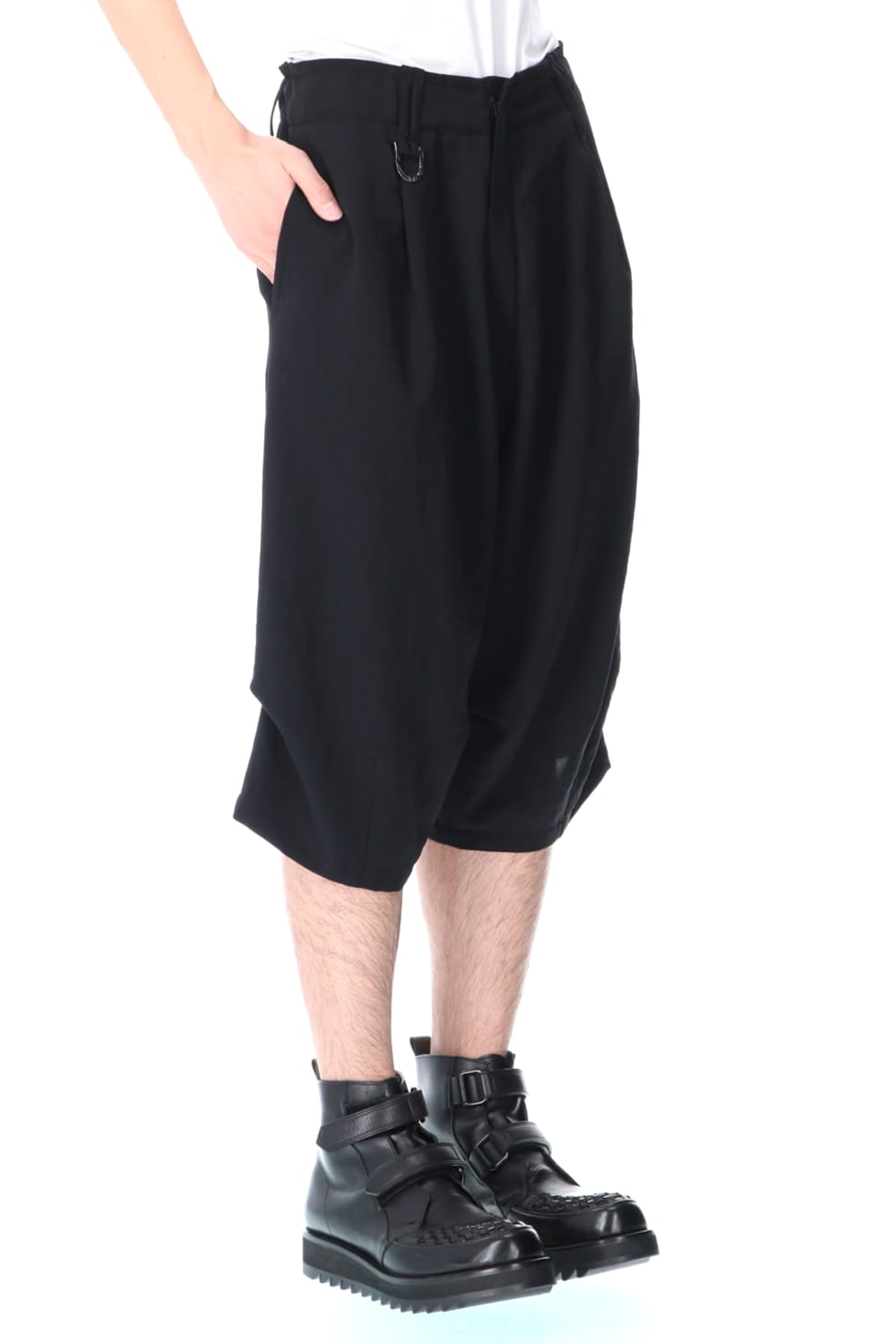 Saruel Loose Pants  Black