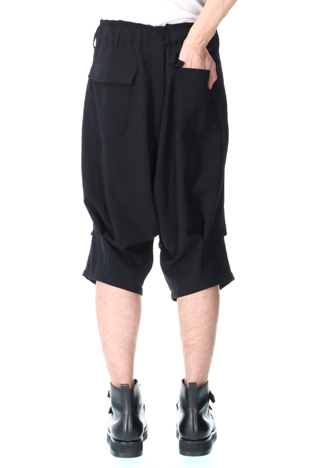 Saruel Loose Pants  Black