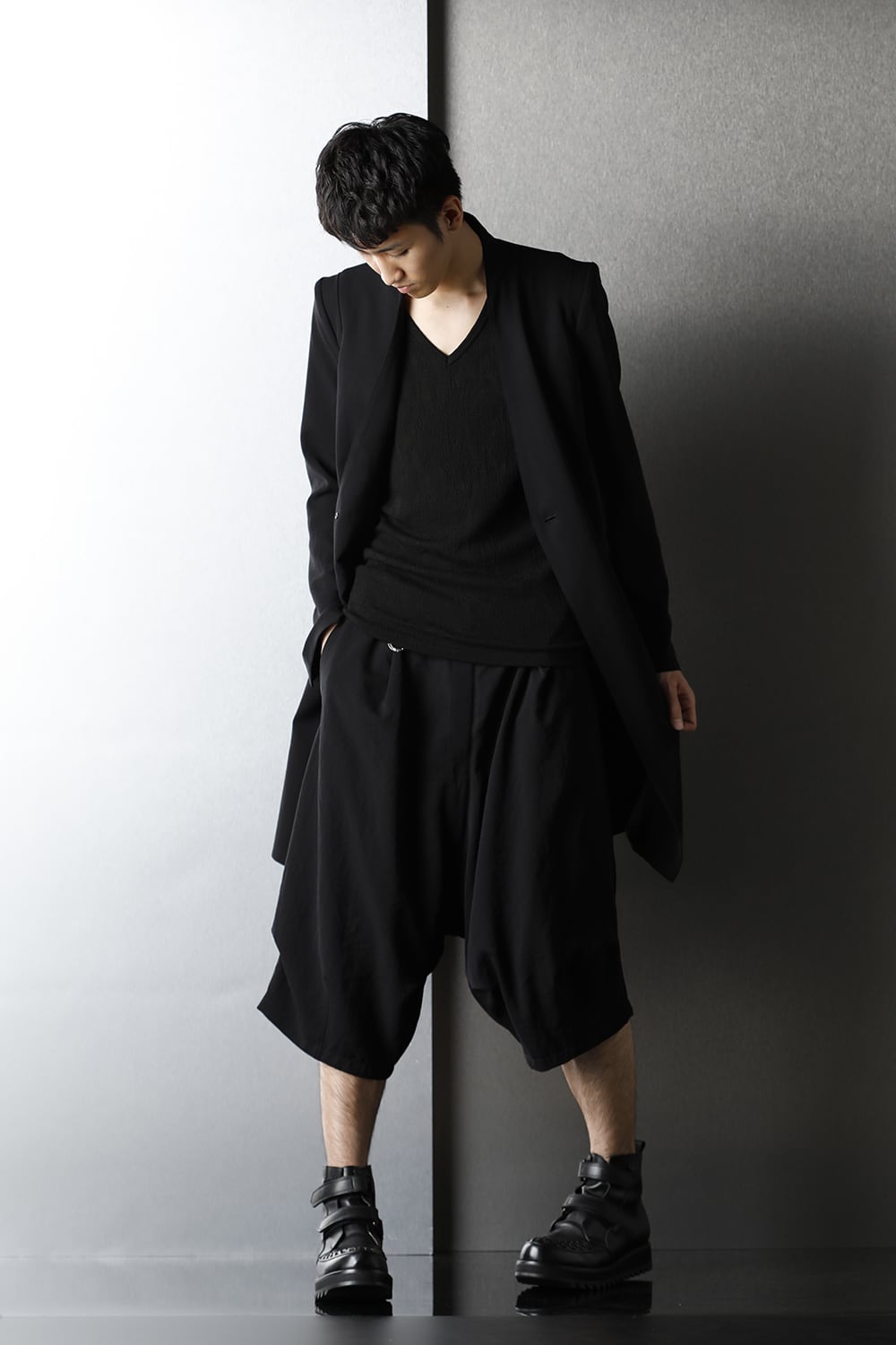 Saruel Loose Pants  Black