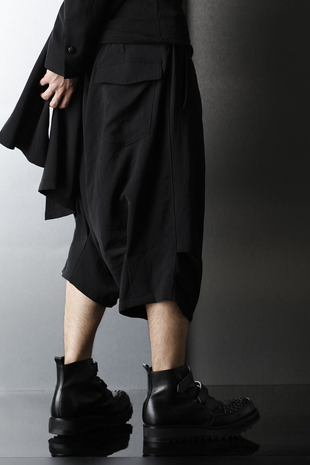 Saruel Loose Pants  Black