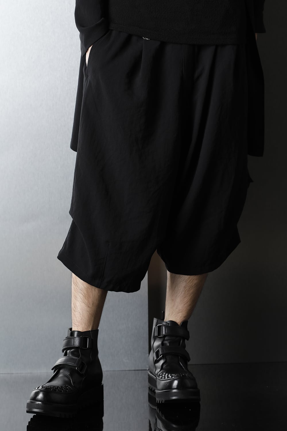 Saruel Loose Pants  Black