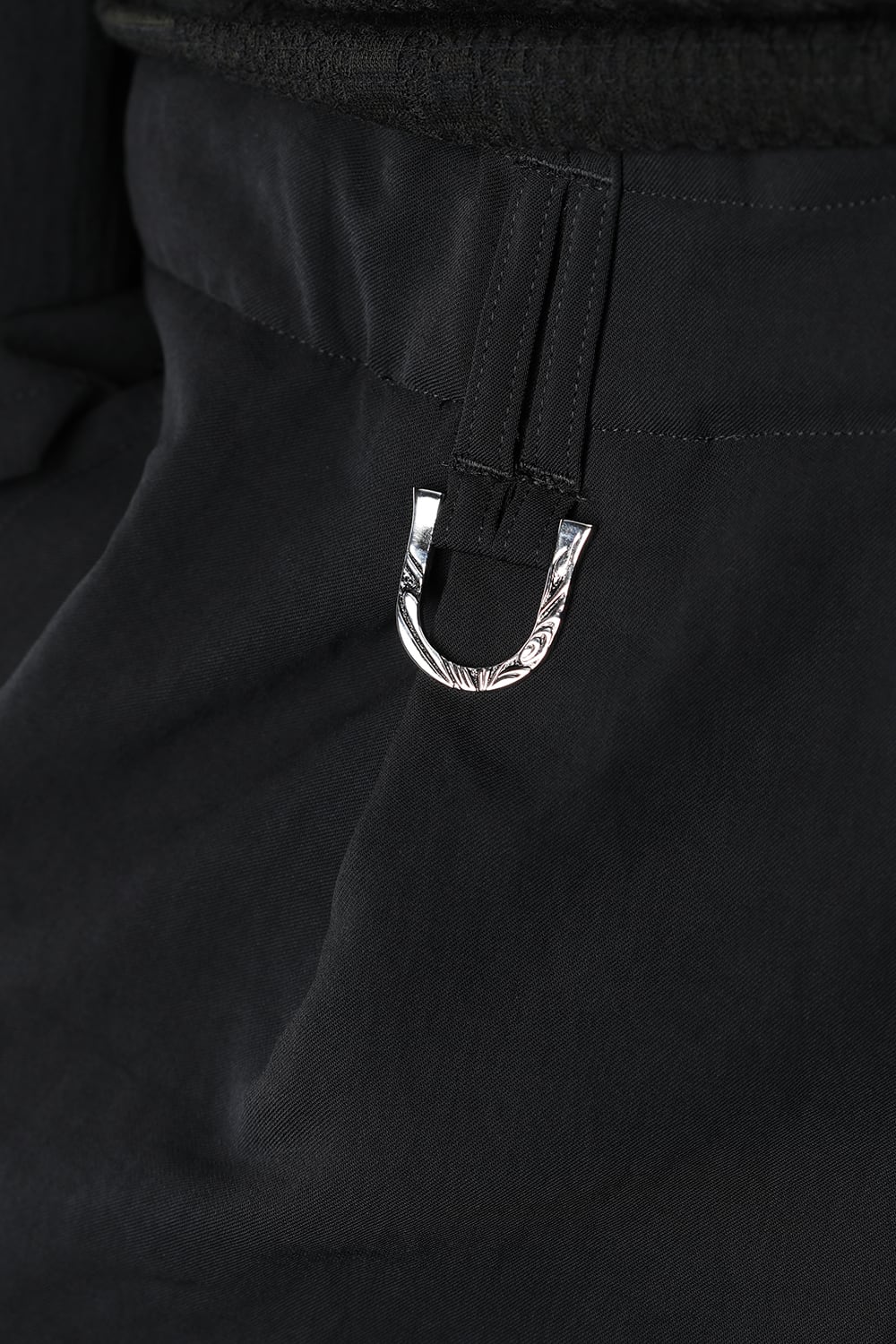 Saruel Loose Pants  Black