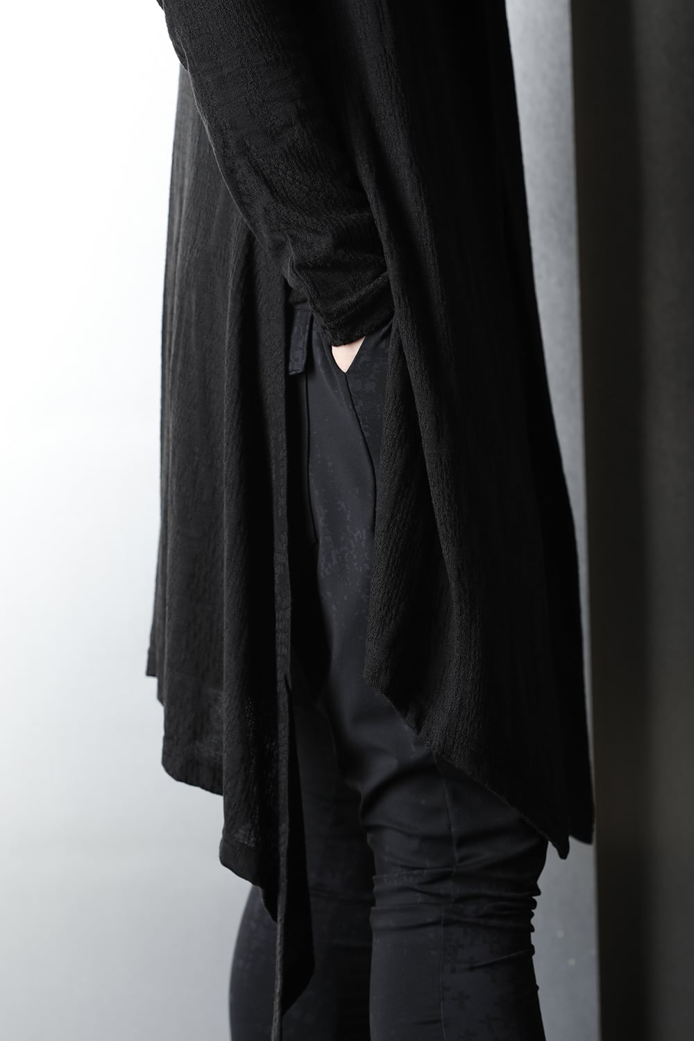 ドルマン フレアー カーディガン