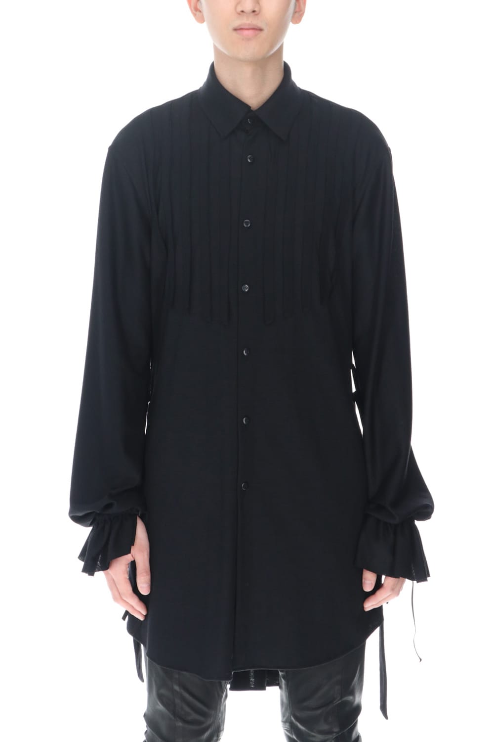 Frill Shirts Black