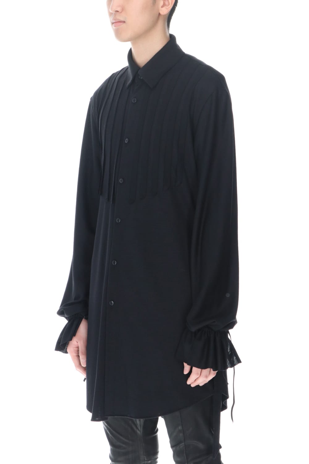 Frill Shirts Black