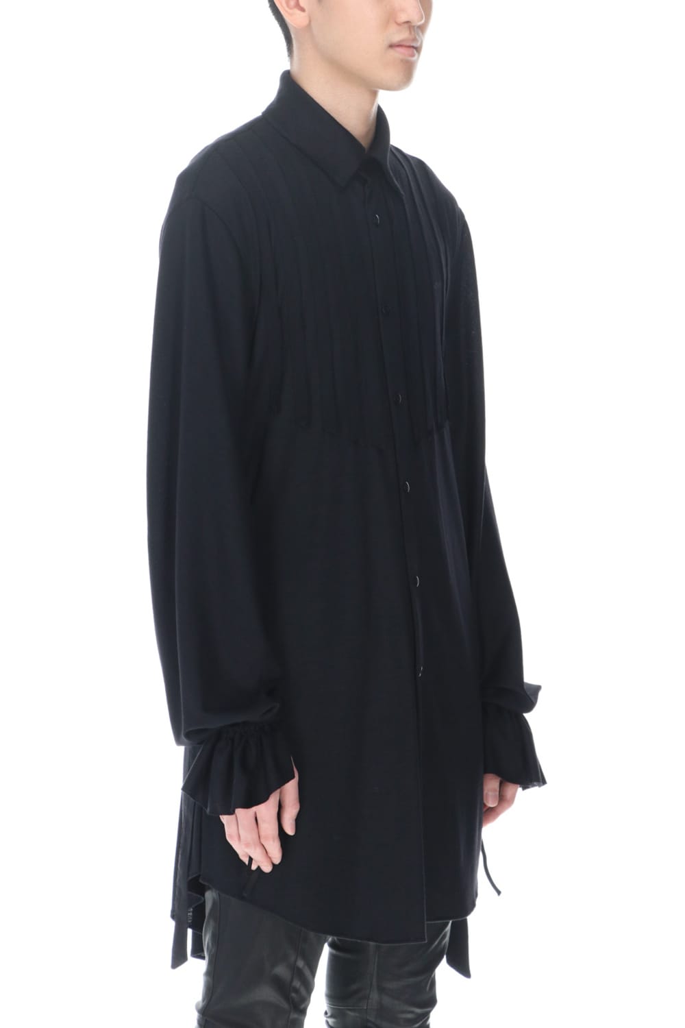 Frill Shirts Black