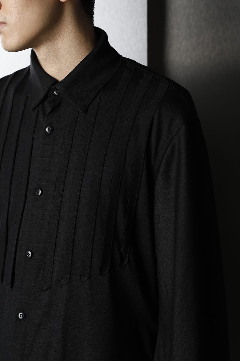Frill Shirts Black