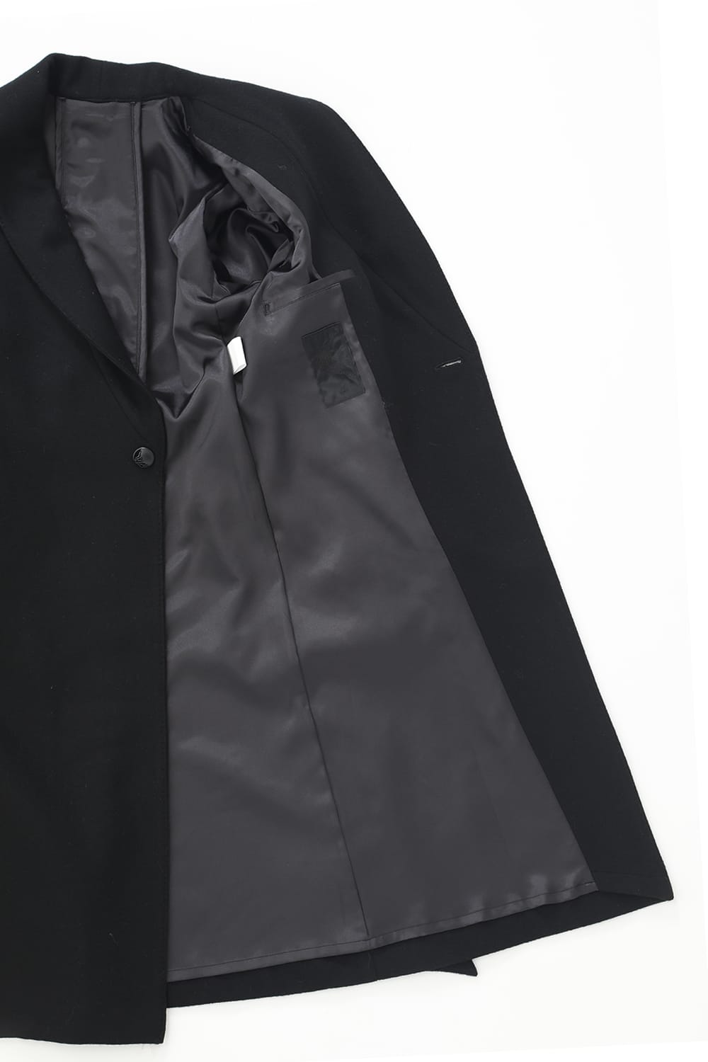 Shawl Collar Coat Black