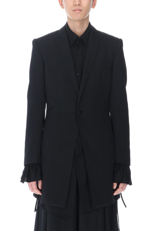 ピークド ロングジャケット