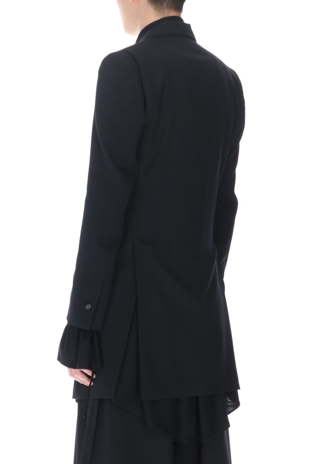 ピークド ロングジャケット