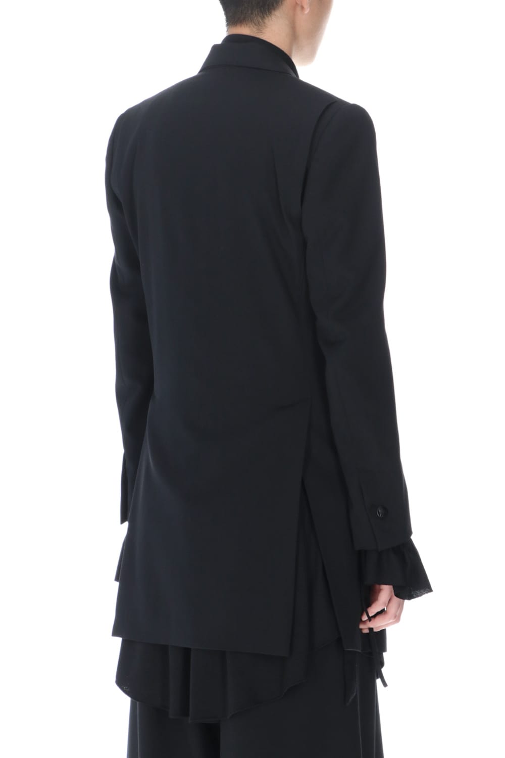 ピークド ロングジャケット