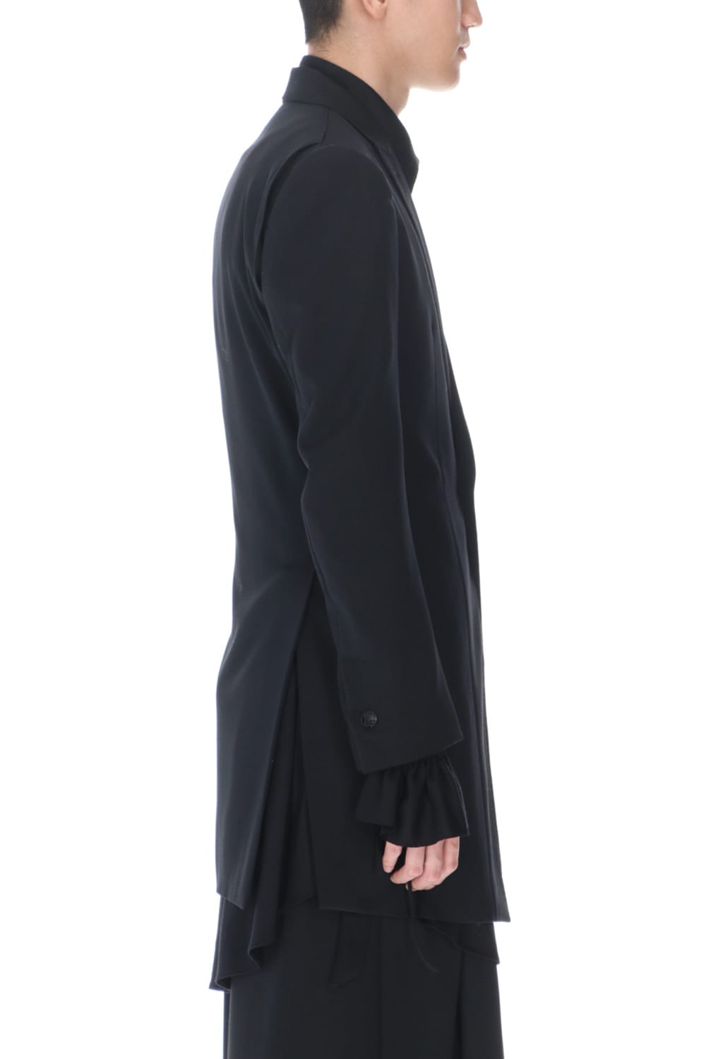 ピークド ロングジャケット