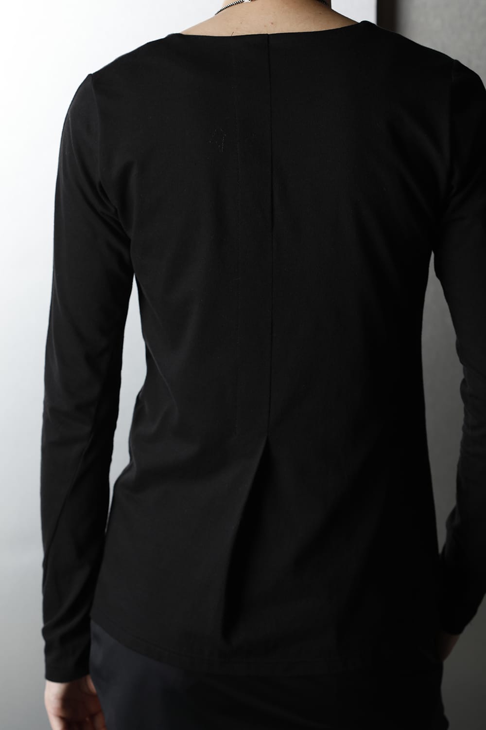 Layered Frill T-Shirts Black/Black