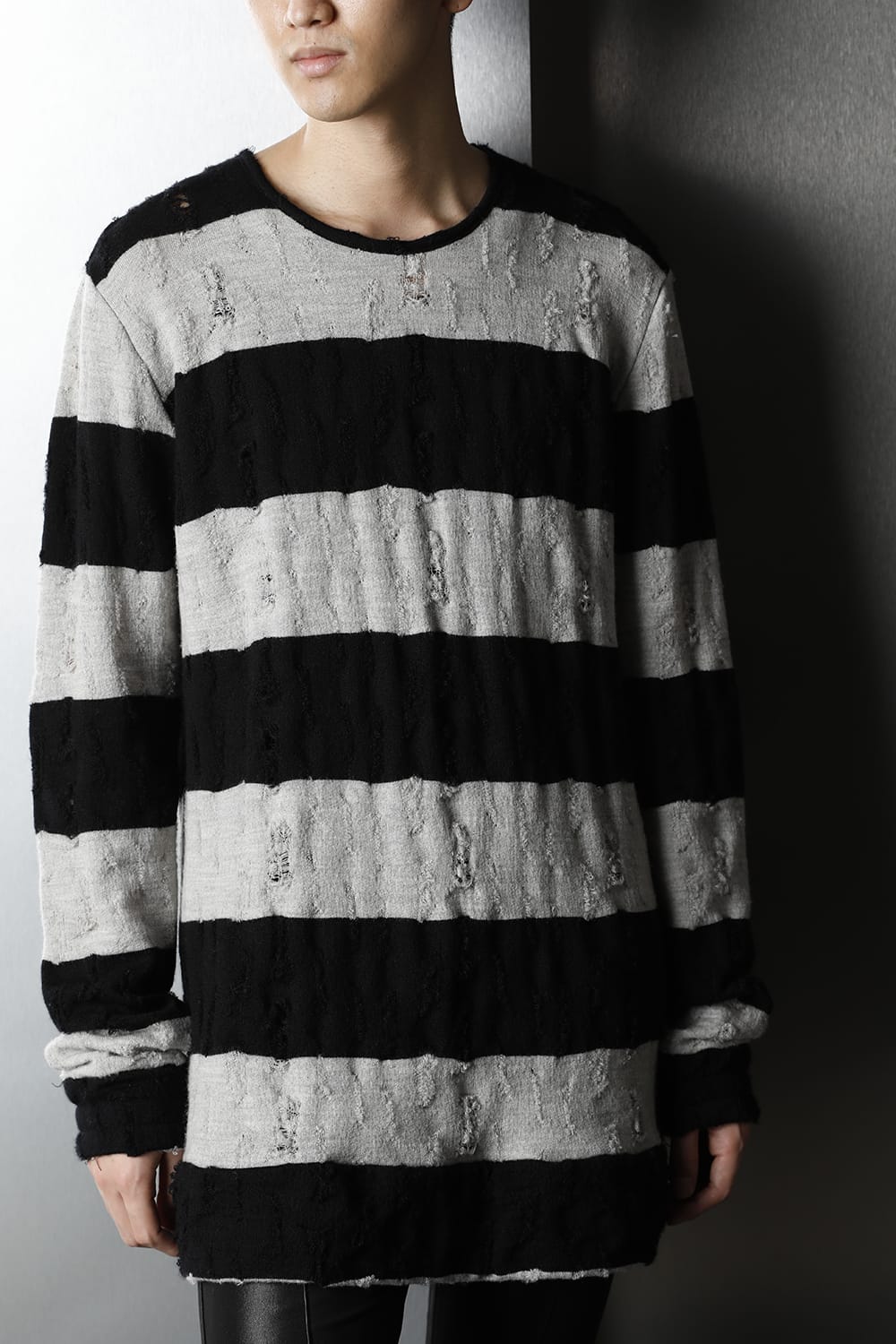 Pullover Black/White