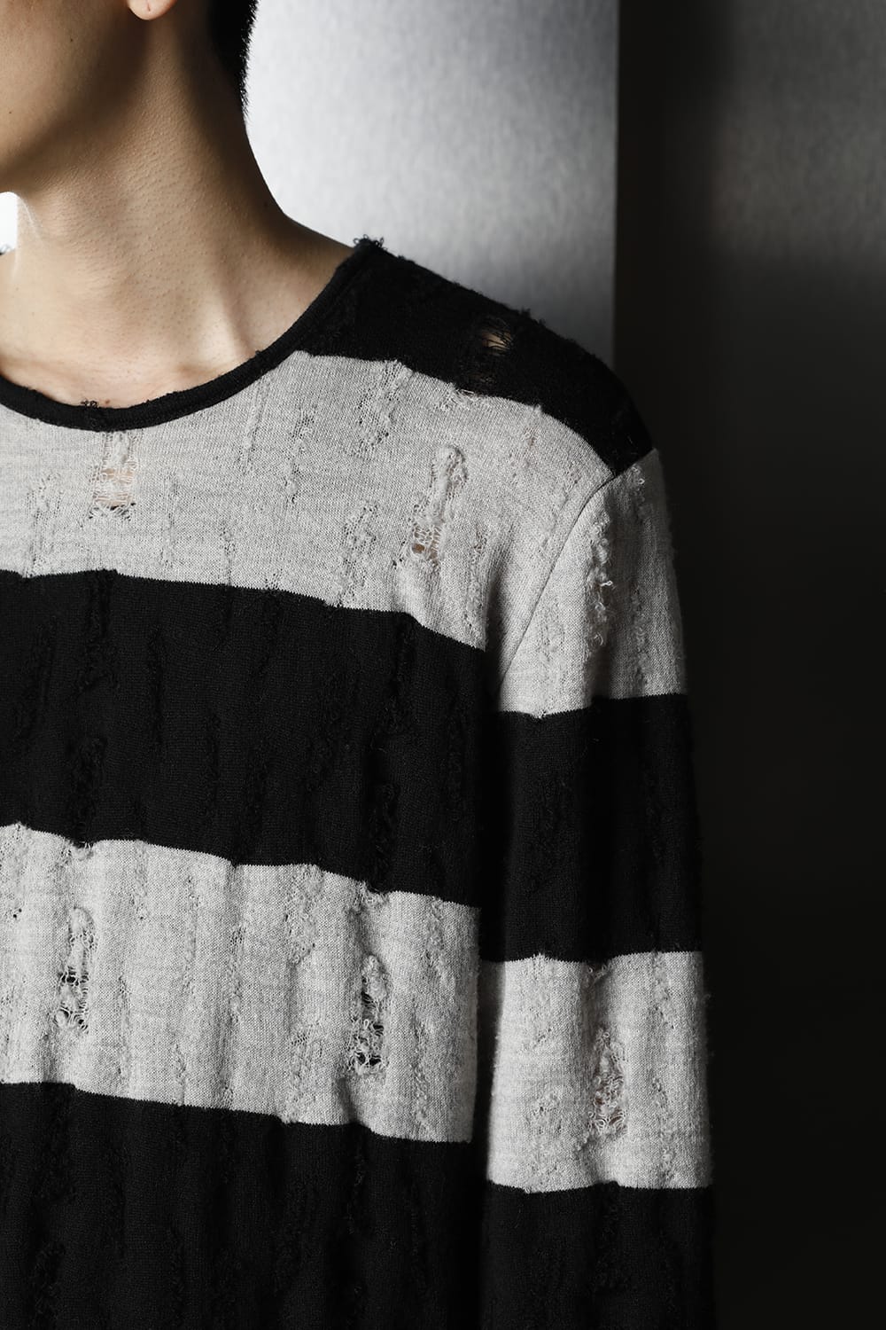 Pullover Black/White