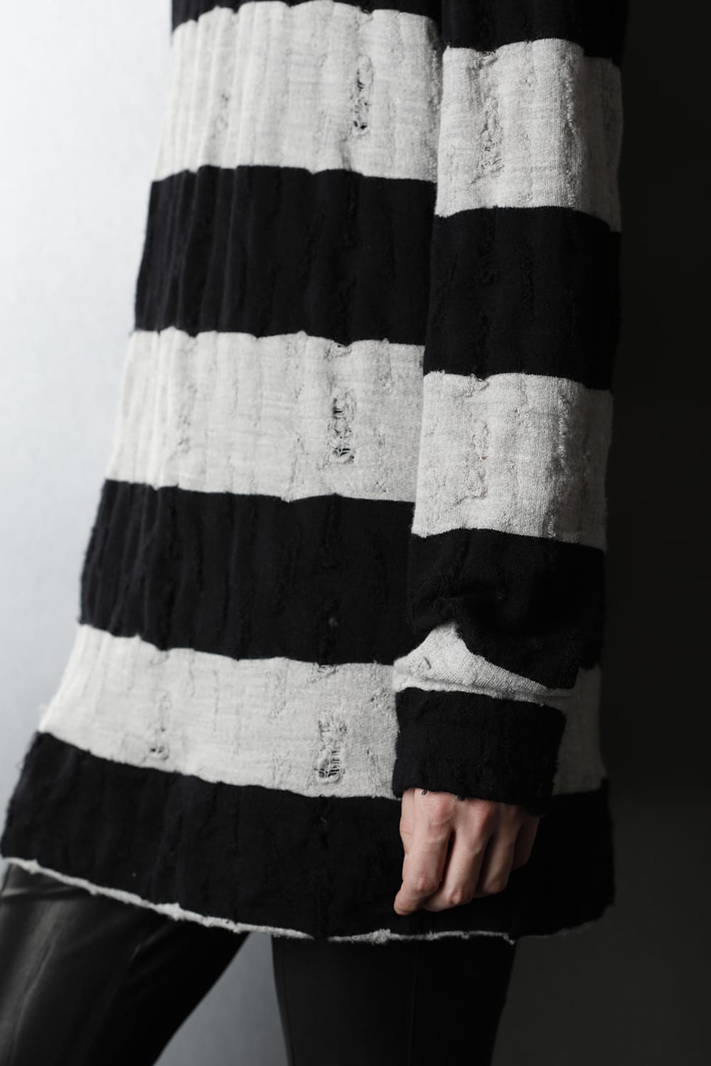 Pullover Black/White