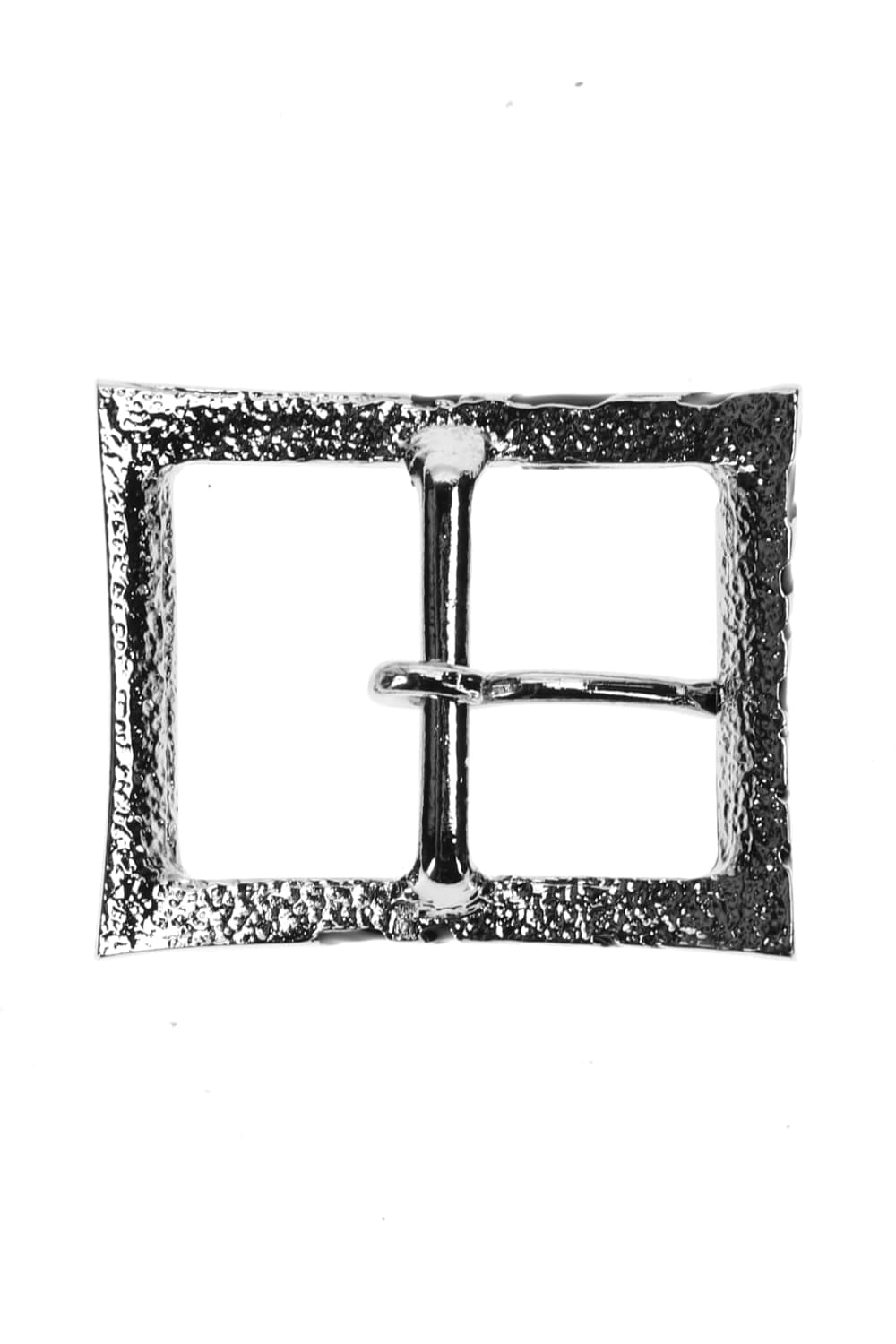 ピンバックル シルバー x ブラック