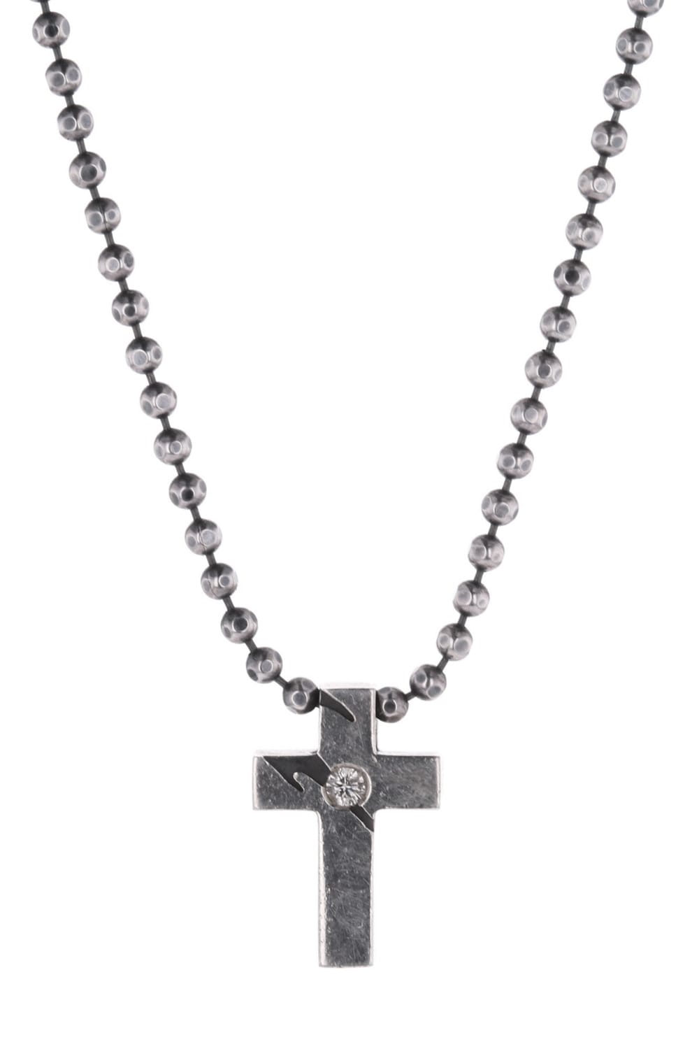 Cross Choker ver.1 Silver