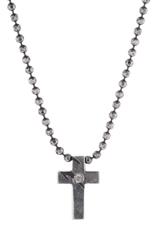 Cross Choker ver.1 Silver
