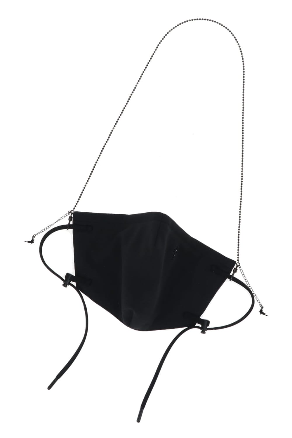 マスク チェーンホルダー ブラック