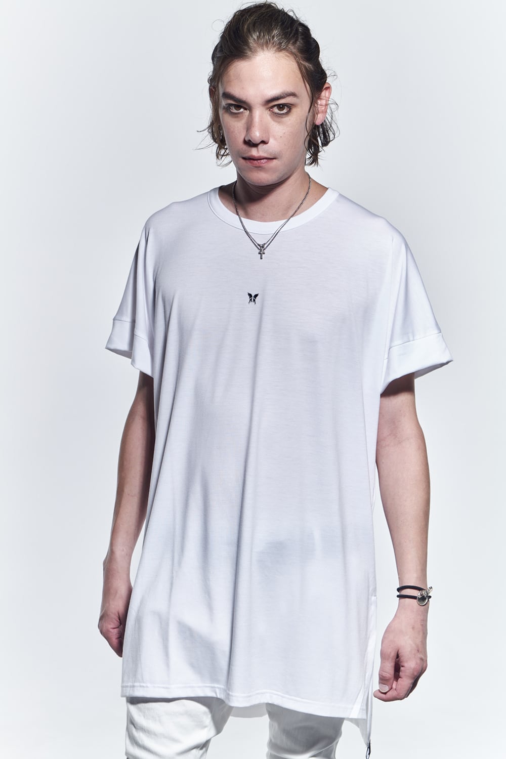 Drop Shoulder T-Shirts White