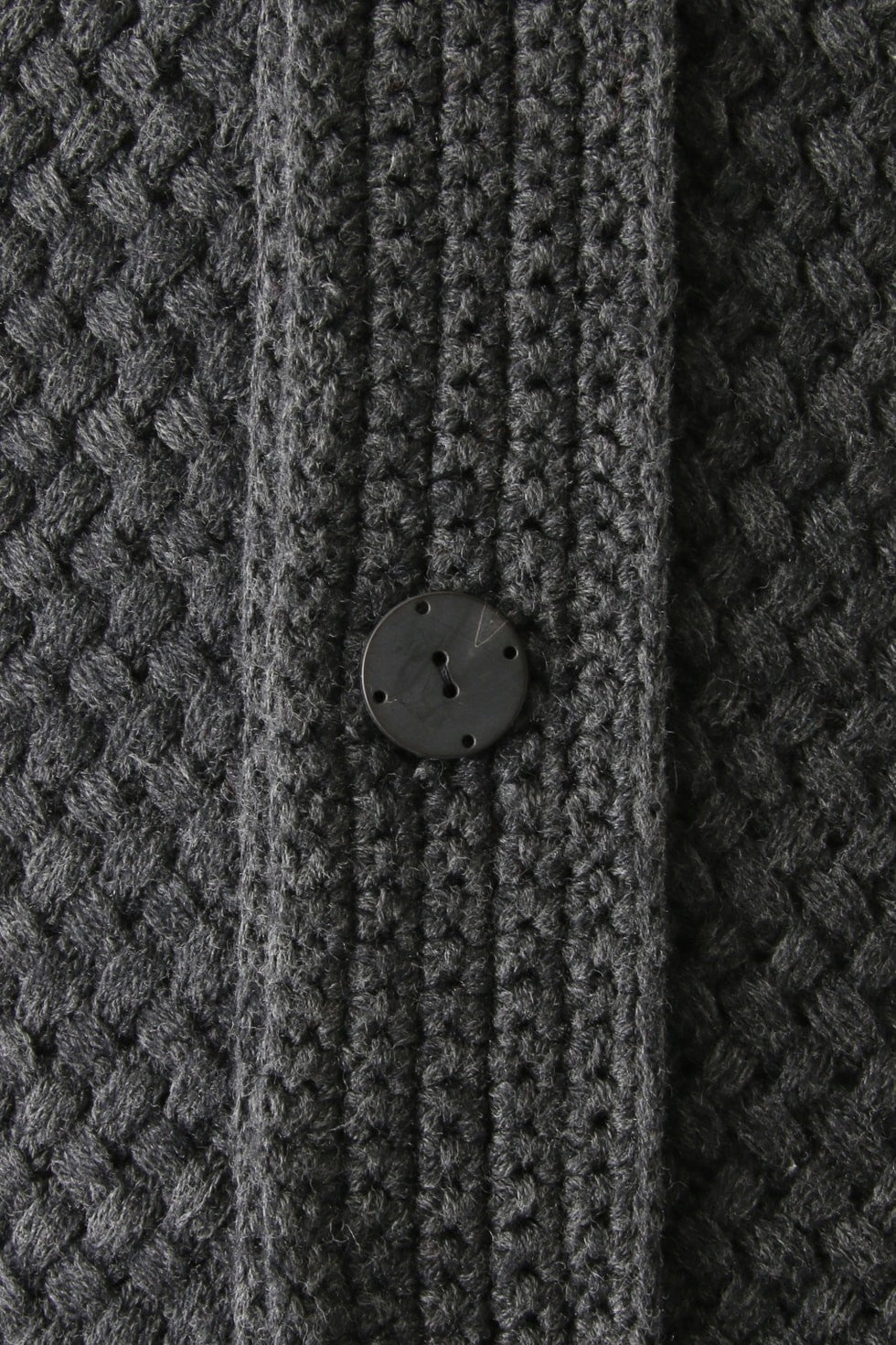 Knit Vest Wool Cotton