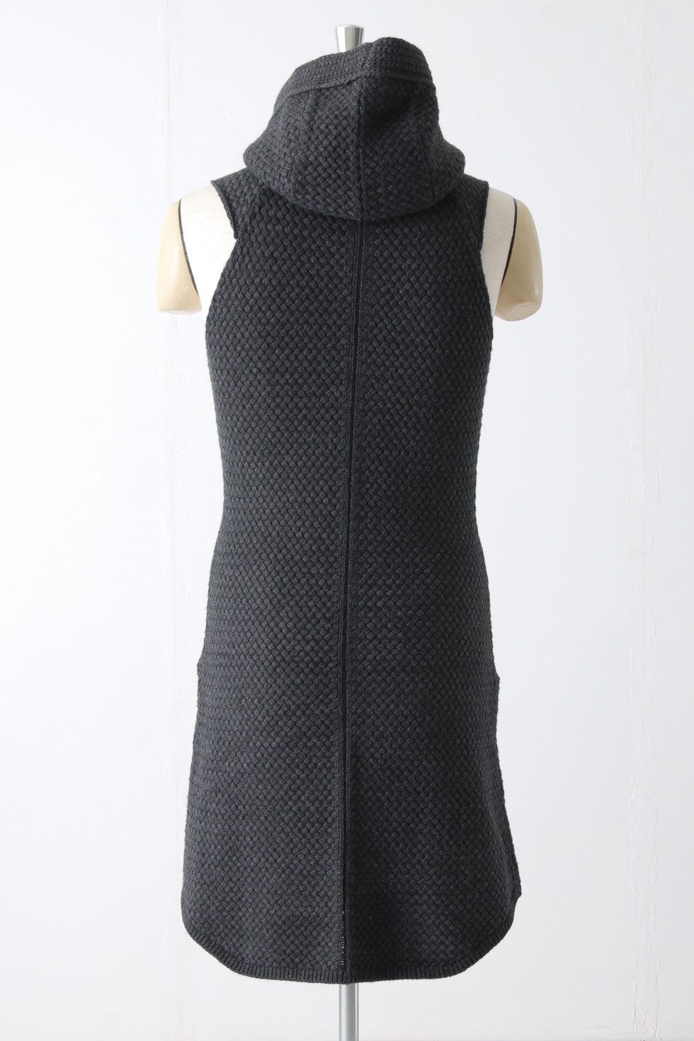 Knit Vest Wool Cotton
