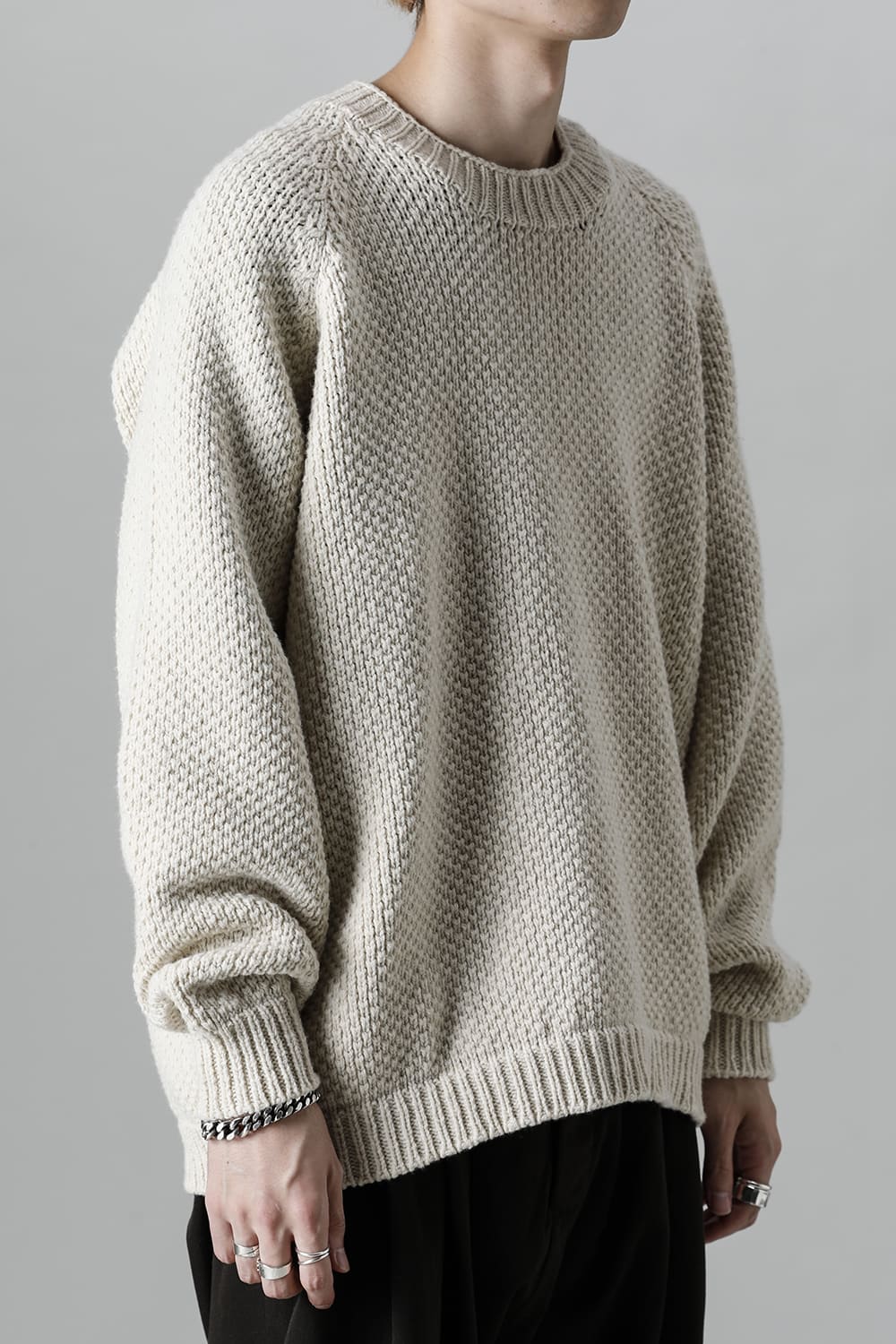 KNIT #52  NATURAL MERICHAN