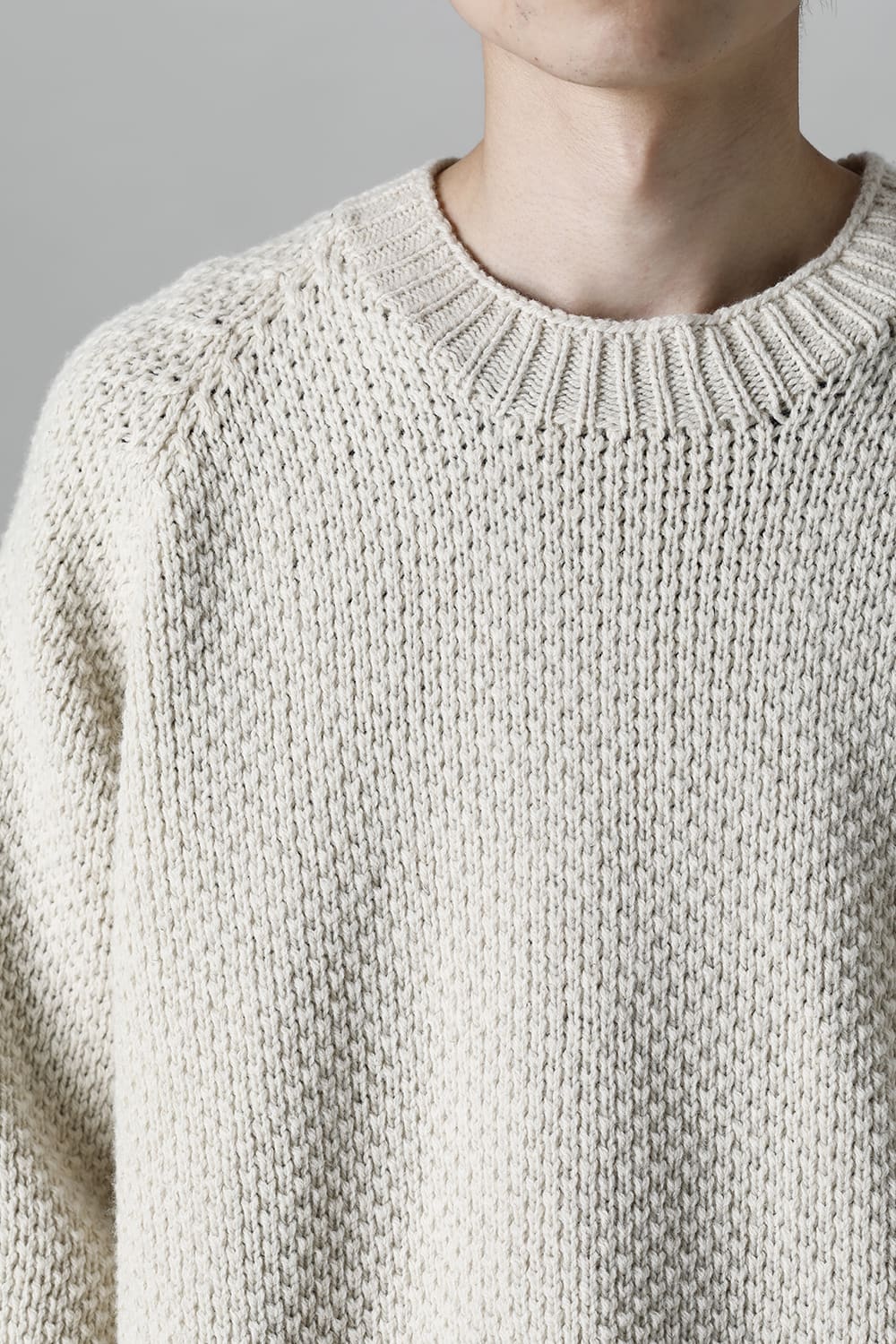 KNIT #52  NATURAL MERICHAN