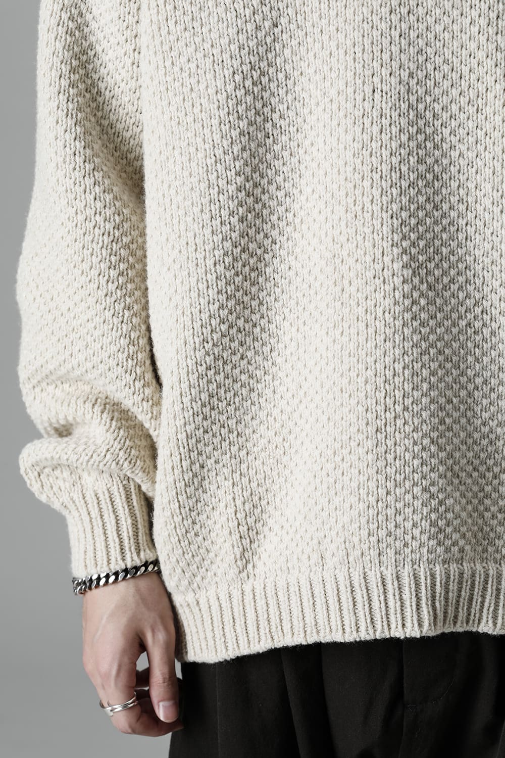 KNIT #52  NATURAL MERICHAN