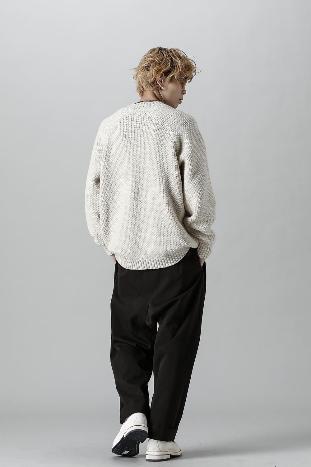 KNIT #52  NATURAL MERICHAN