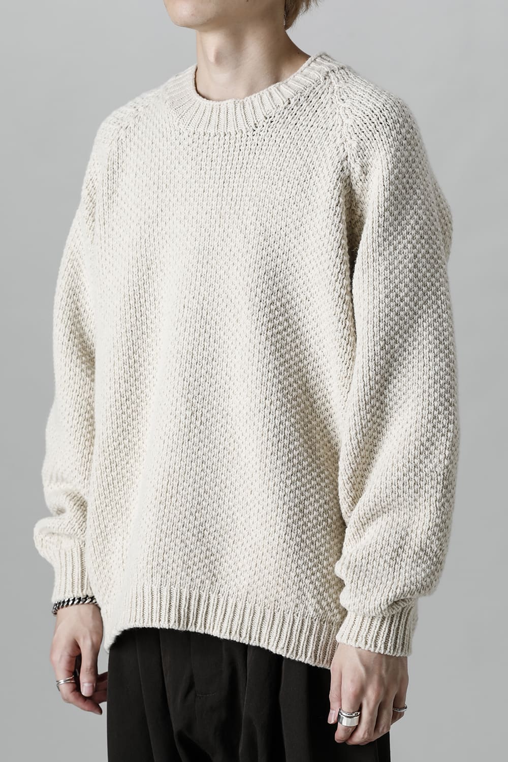 KNIT #52  NATURAL MERICHAN