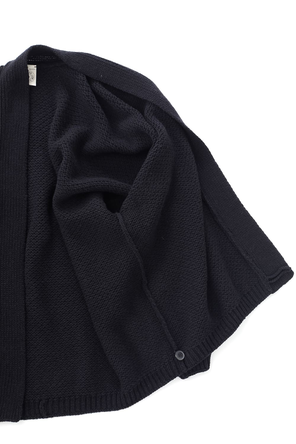 KNIT #53   PITCH BLACK MERICHAN