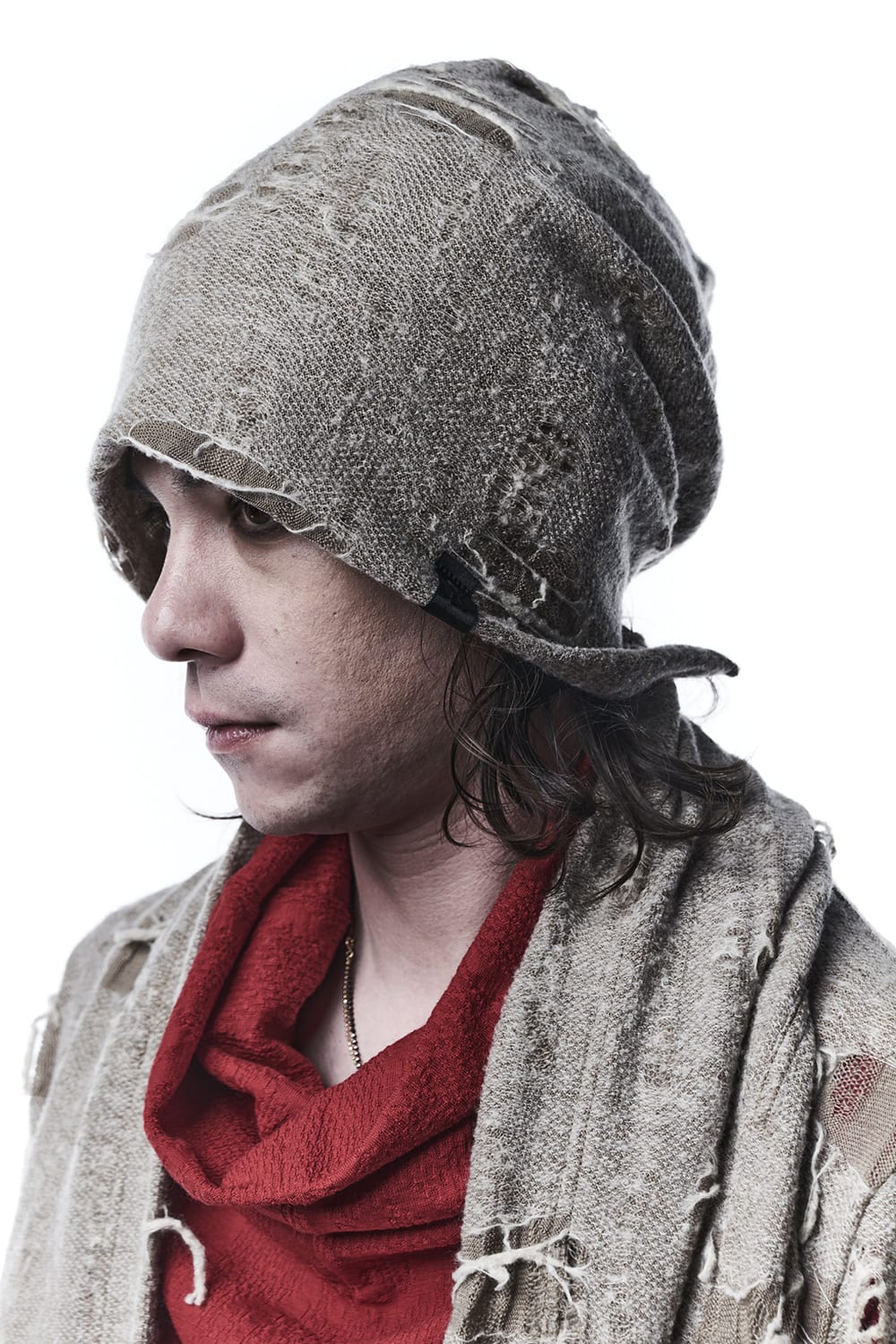 Damage Jersey Cap Beige