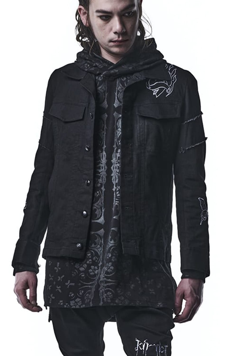 G-Jacket With Embroidery