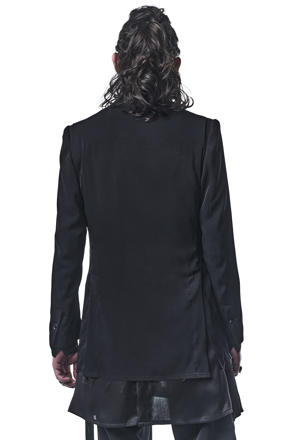 Layerd Peaked Jacket