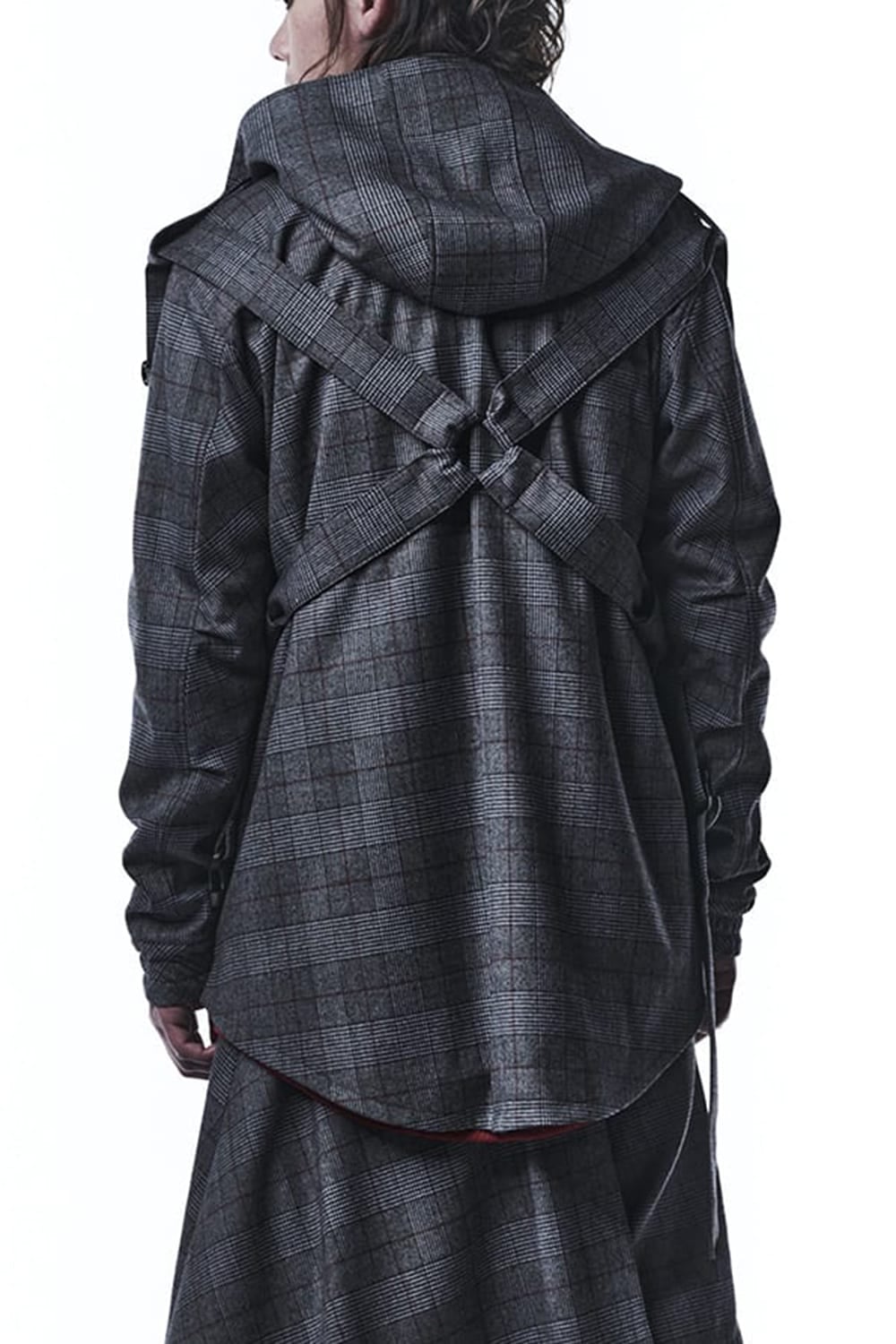 Gren Check Parachute Blouson