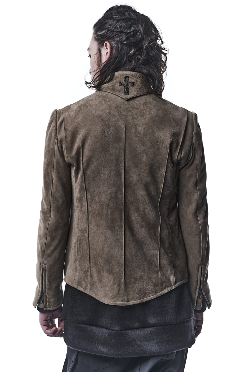 Goat Suede Single Riders Jacket