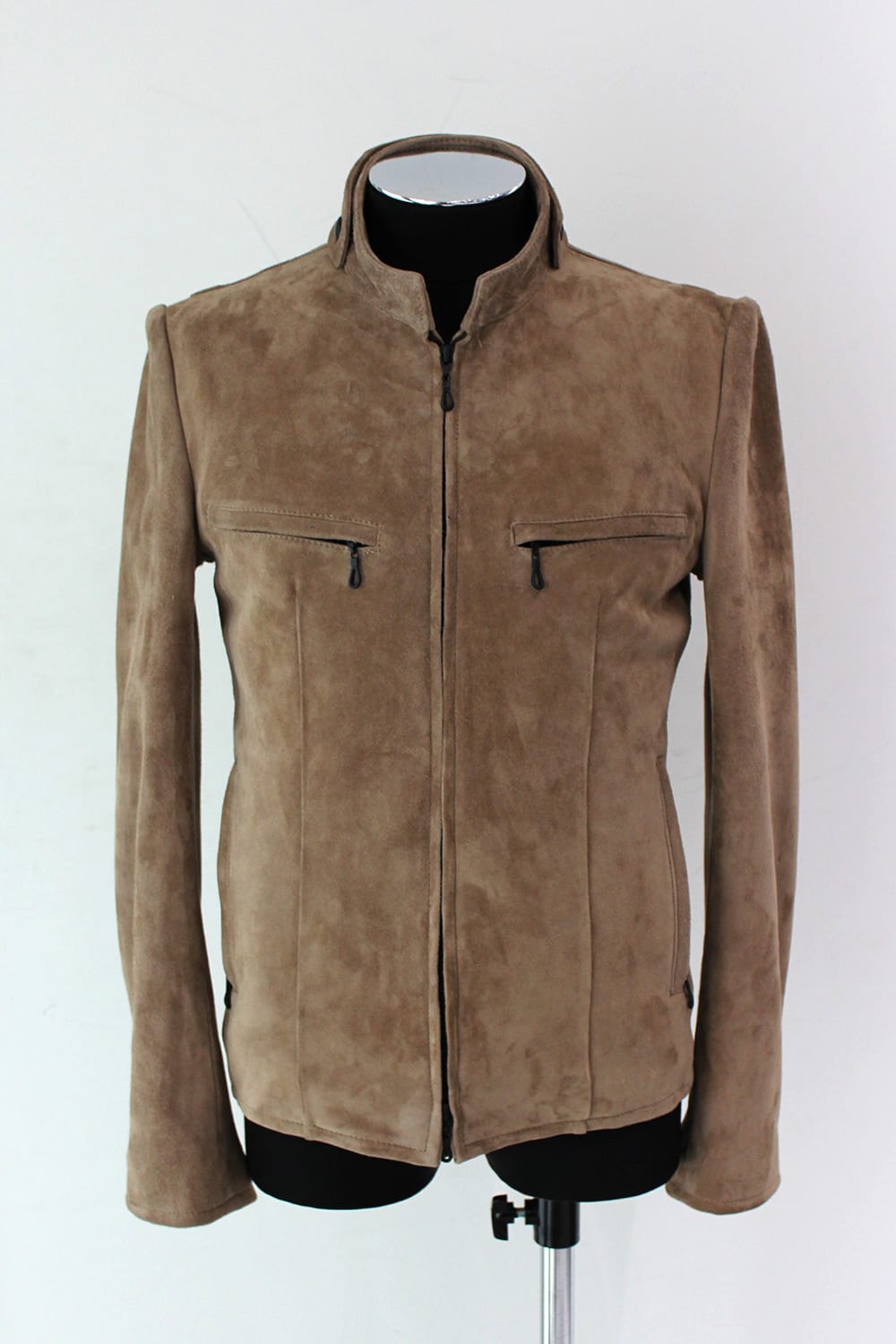 Goat Suede Single Riders Jacket