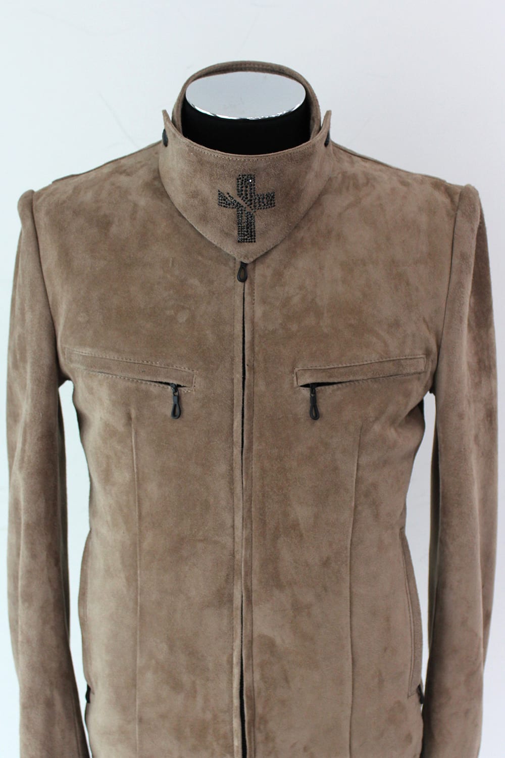 Goat Suede Single Riders Jacket