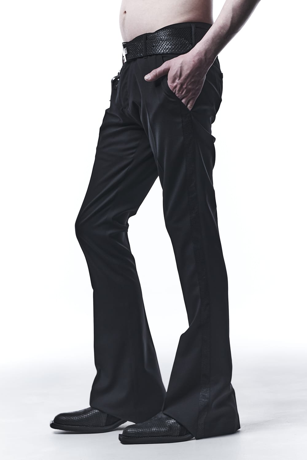 Side Line Flare Slacks