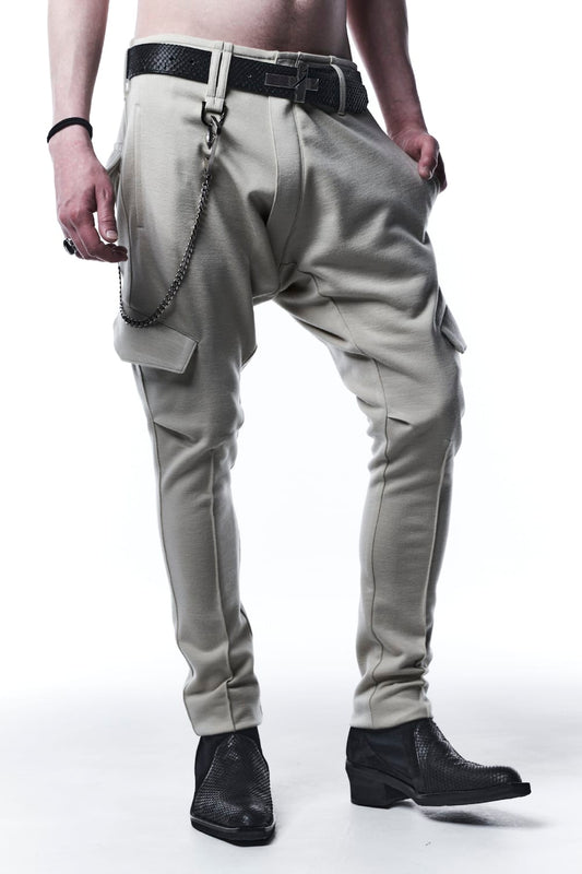 Punch Roma Jersey Saruel Bondage Pants Beige
