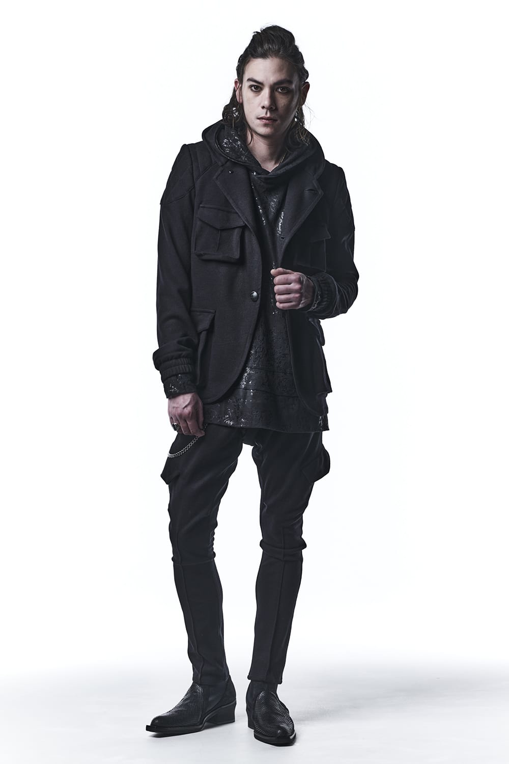 Punch Roma Jersey Saruel Bondage Pants Black