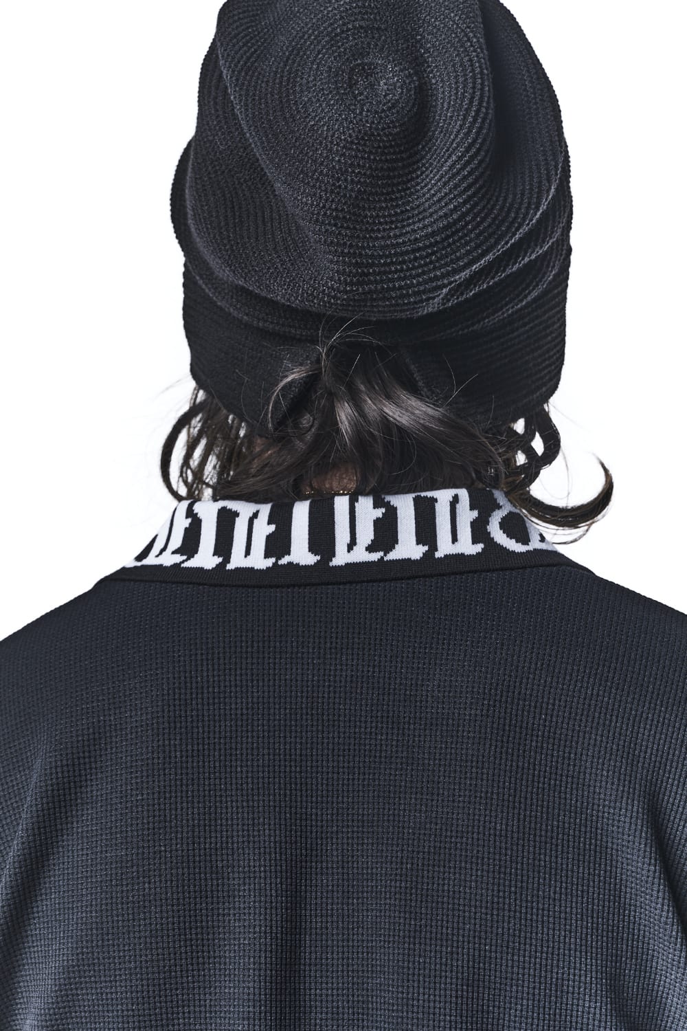 ポロ ロングスリーブTシャツ ブラック