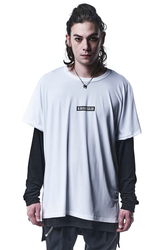 Layerd Long Sleeves T-Shirts White & Black
