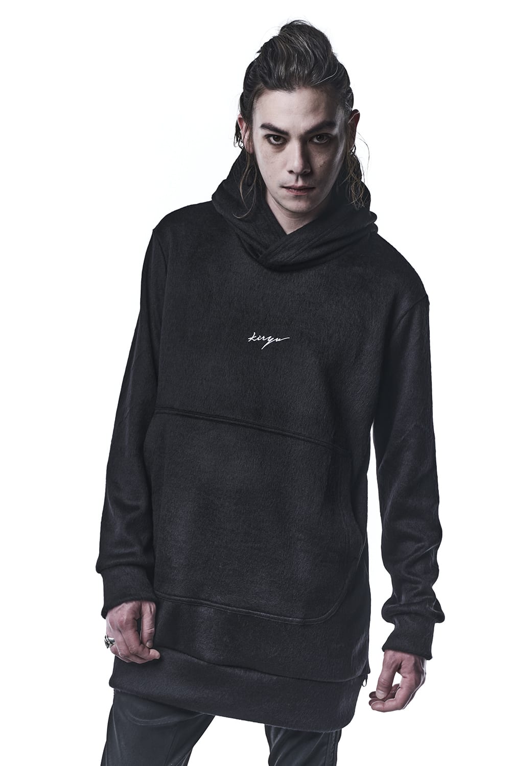 Shaggy Hoodie Black