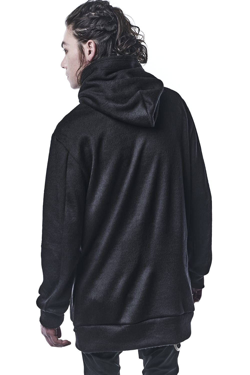 Shaggy Hoodie Black