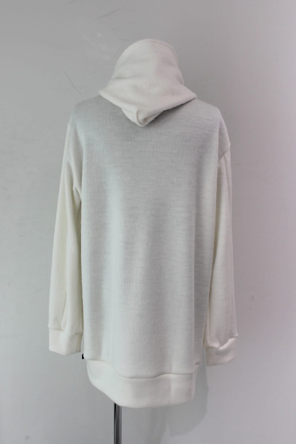 シャギー フーディー ホワイト