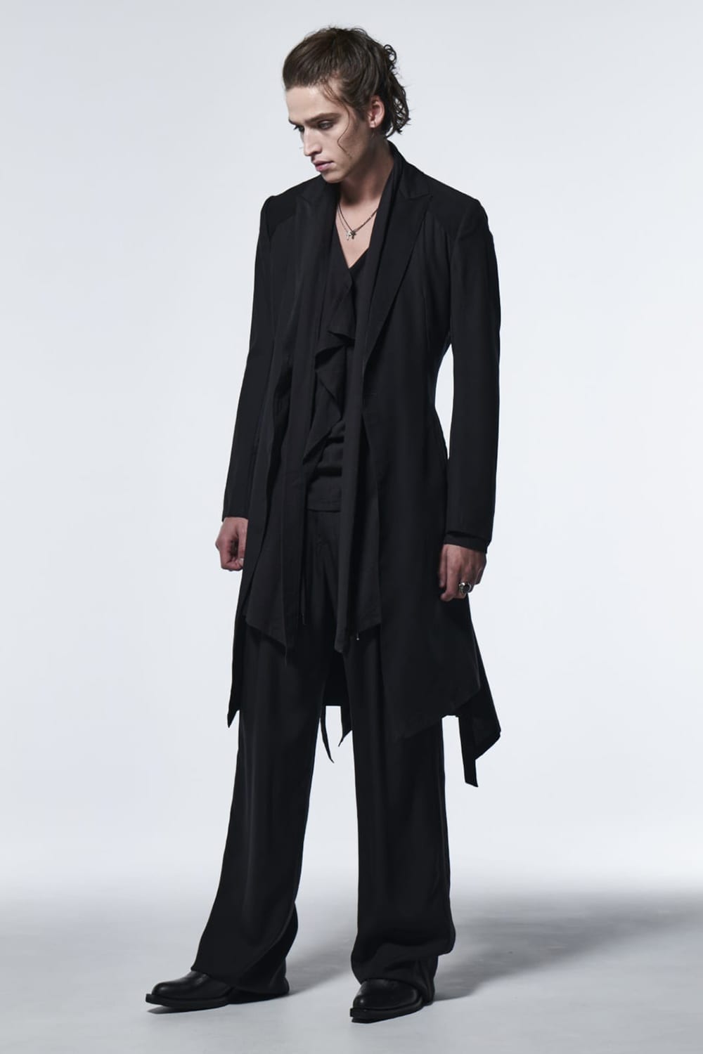 フレア ピークドジャケット